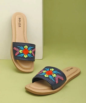 Paragon K6020L Women Sandals | Casual & Formal Sandals | Stylish, Comfortable & Durable | For Daily & Occasion Wear Calm-Driven Fit Flowline Fashion