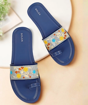 Paragon K7012L Women Casual Slides | Stylish Sliders For Everyday Use For Ladies | Trendy & Comfortable Slippers With Cushioned Soles Urban Focus Living Flow