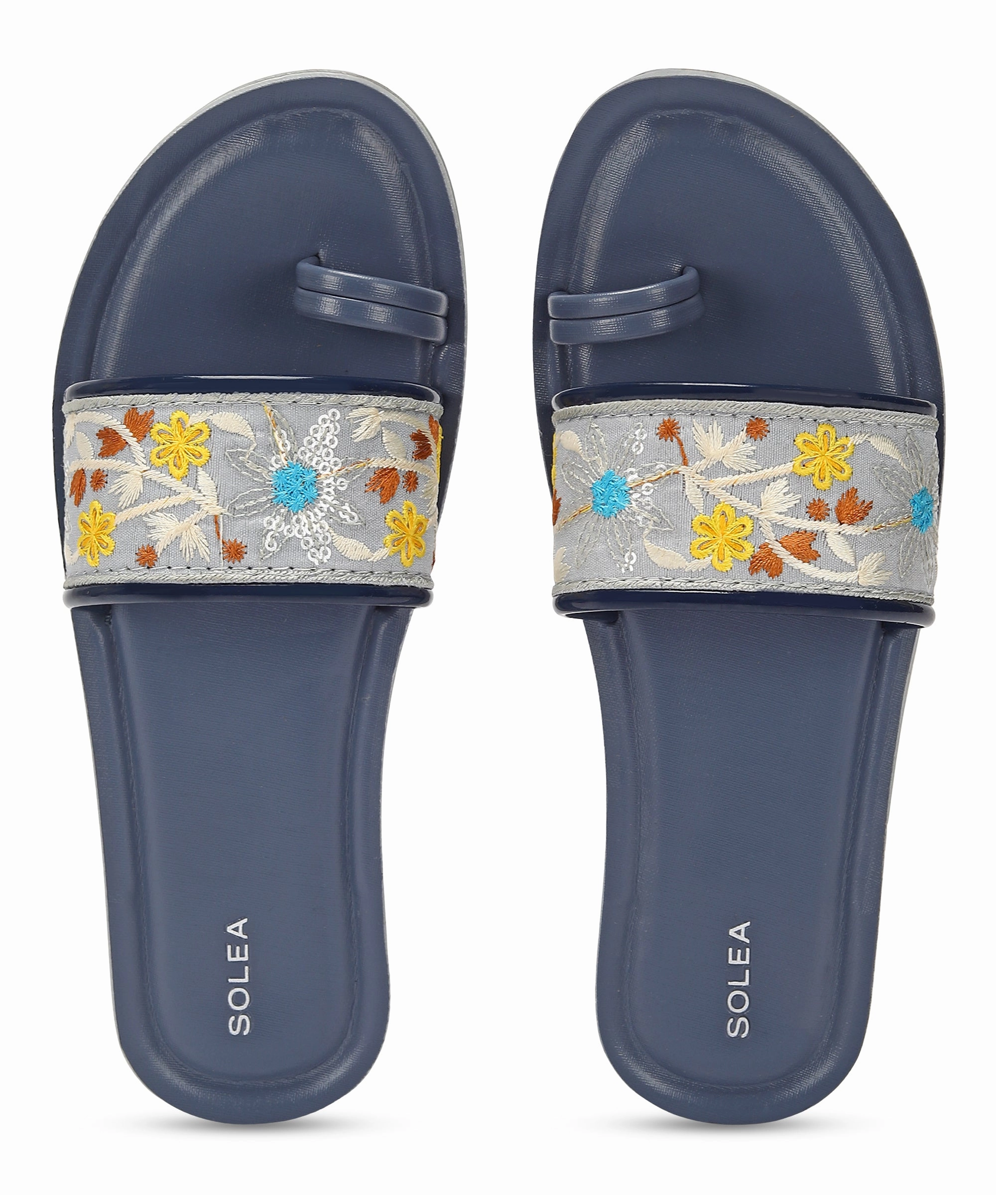 Confident Comfort Paragon K7012L Women Casual Slides | Stylish Sliders For Everyday Use For Ladies | Trendy & Comfortable Slippers With Cushioned Soles