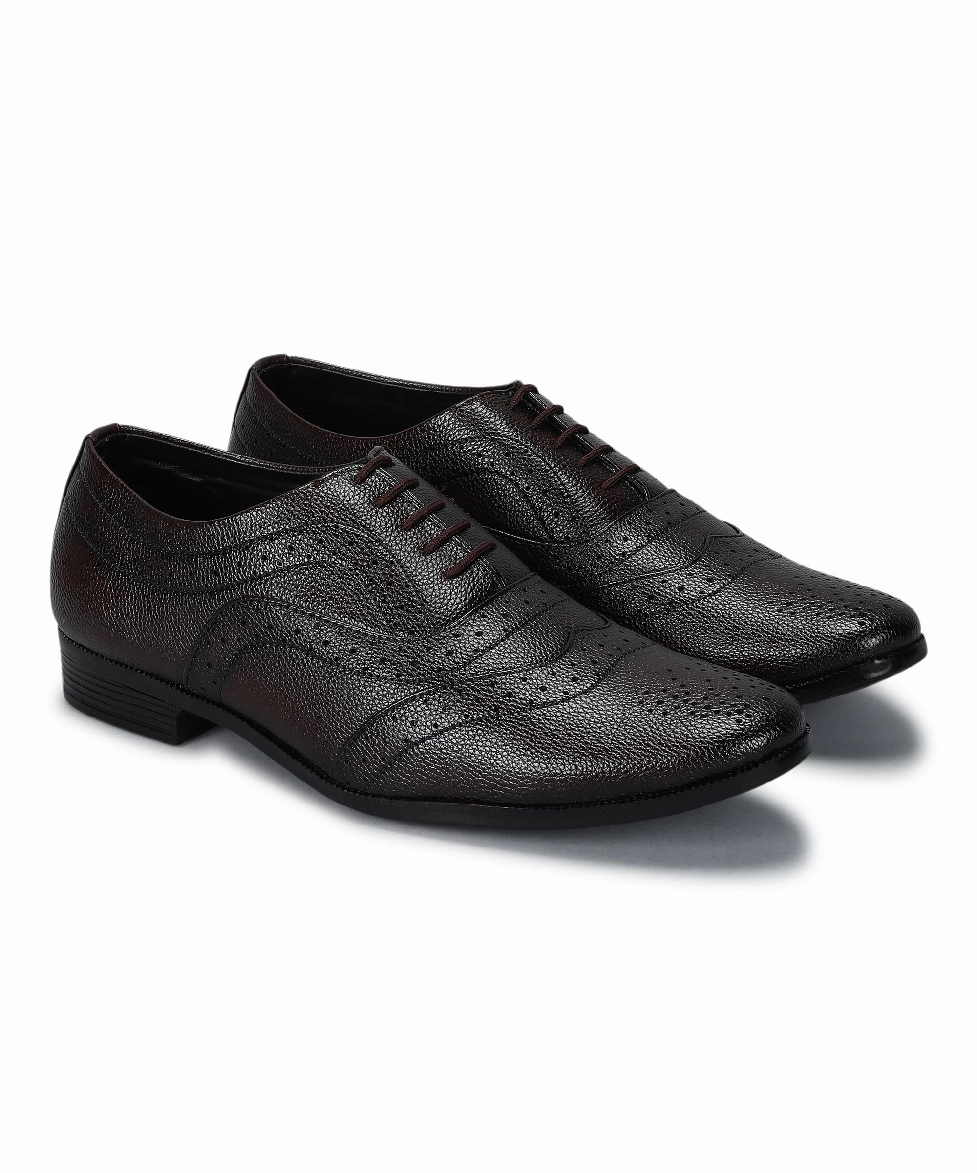 Crafted To Wear Modern Rhythm Paragon Men'S Brown Formal Shoes| Trendy, Durable & Sturdy For Outdoor Wear