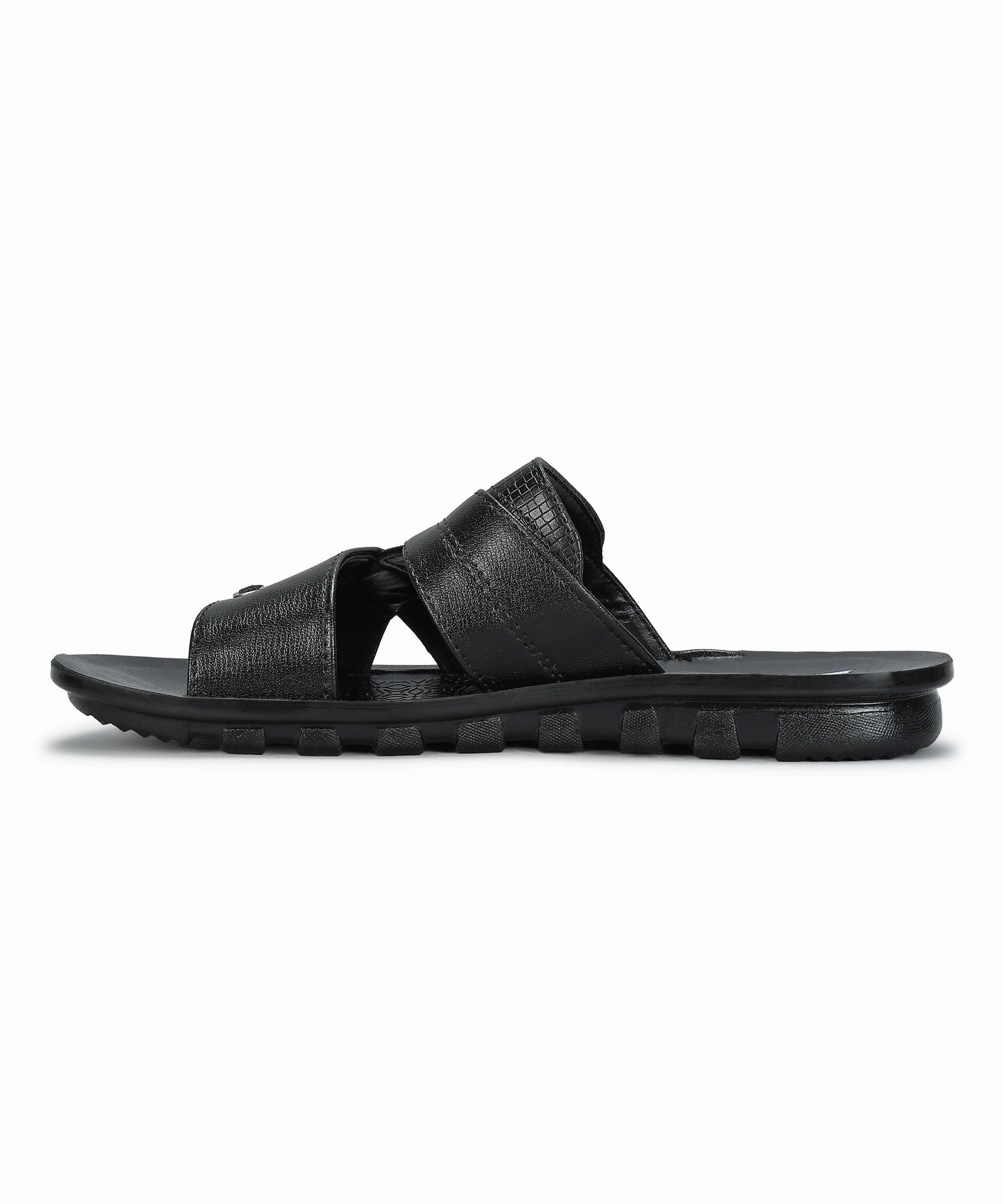 Paragon Men'S Slip-On Brown Sandals For Men | Comfortable Sole & Durable Everyday Innovation