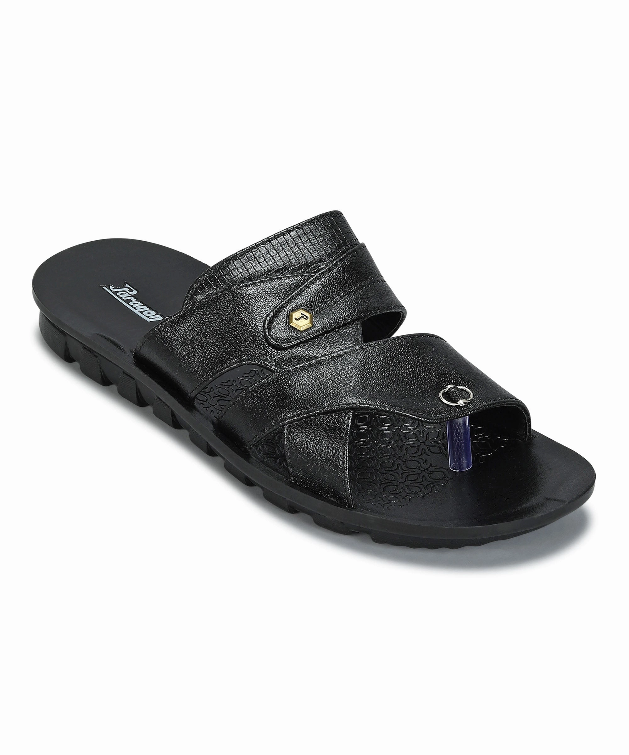 City Rhythm Premium Feel Paragon Men'S Slip-On Brown Sandals For Men | Comfortable Sole & Durable