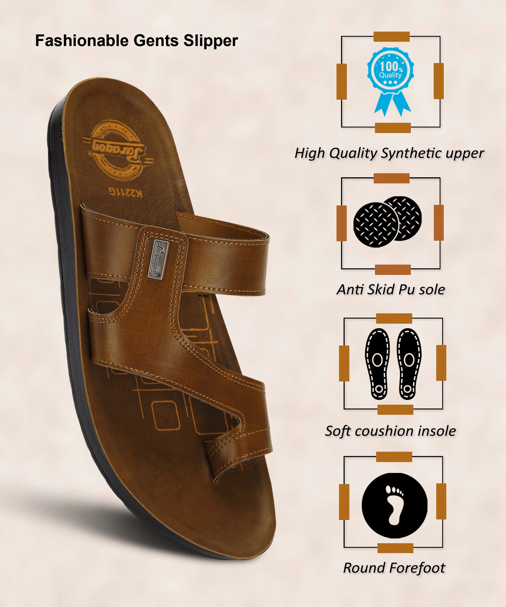 Paragon  Puk2211G Men Stylish Sandals | Comfortable Sandals For Daily Outdoor Use | Casual Formal Sandals With Cushioned Soles Sleek Vibes