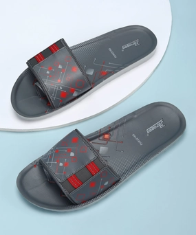 Paragon  Puk2218G Men Casual Sliders | Stylish Trendy Lightweight Slides | Casual & Comfortable Slippers | For Everyday Use Optimized Form