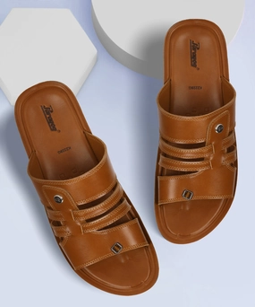 Crafted Clarity Paragon Puk2228G Men Stylish Sandals | Comfortable Sandals For Daily Outdoor Use | Casual Formal Sandals With Cushioned Soles