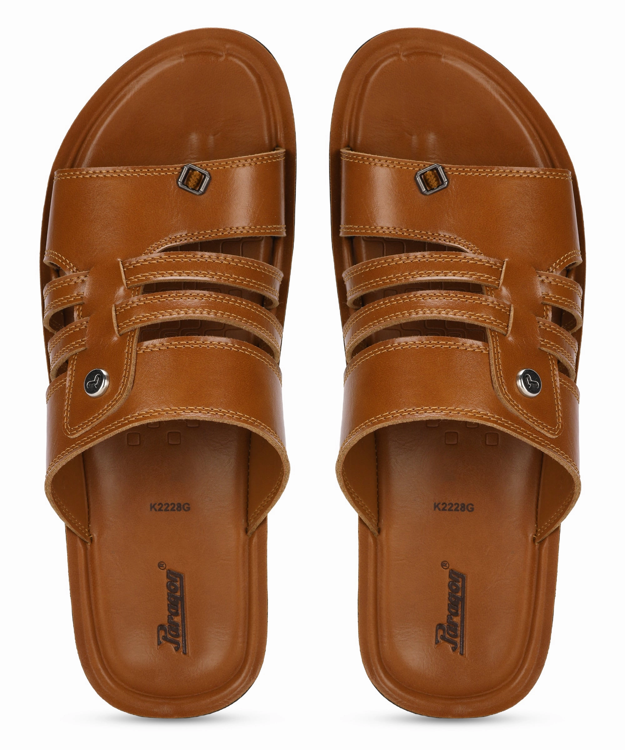 Paragon Puk2228G Men Stylish Sandals | Comfortable Sandals For Daily Outdoor Use | Casual Formal Sandals With Cushioned Soles Fresh Function Streamlined Urban