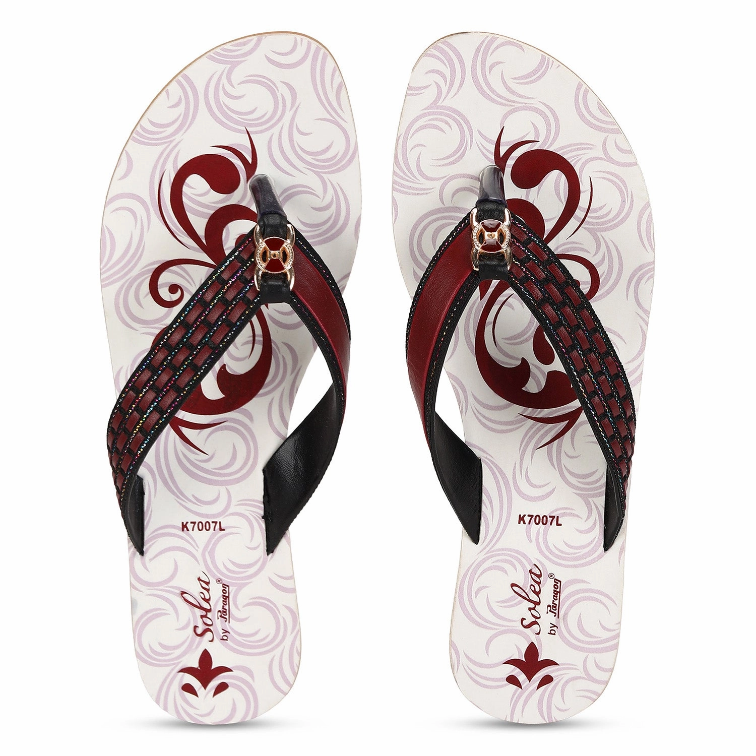 City-Flex Timeless Cool Paragon  Puk7007L Women Sandals | Casual & Formal Sandals | Stylish, Comfortable & Durable | For Daily & Occasion Wear