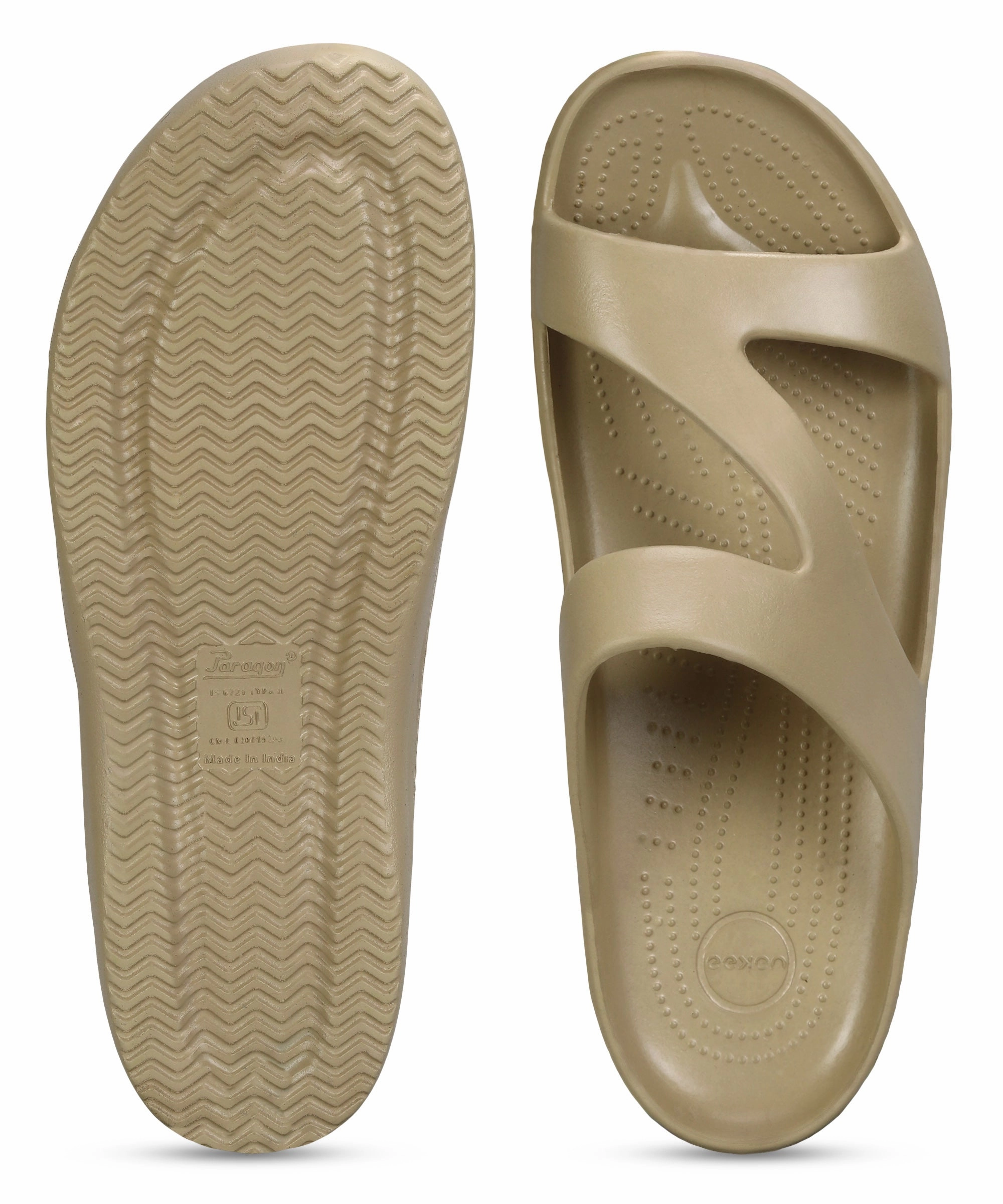 Essence Wear Bold Looks Paragon Women'S Lightweight, Washable And Durable Beige Slippers For Everyday Use