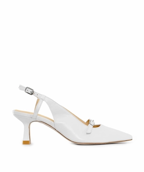 Dynamic Looks Paris Lisa White Pumps