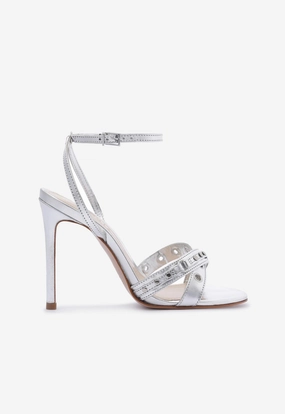 Seasonless Design Conscious Layers Patrizia Metallic Leather Sandal