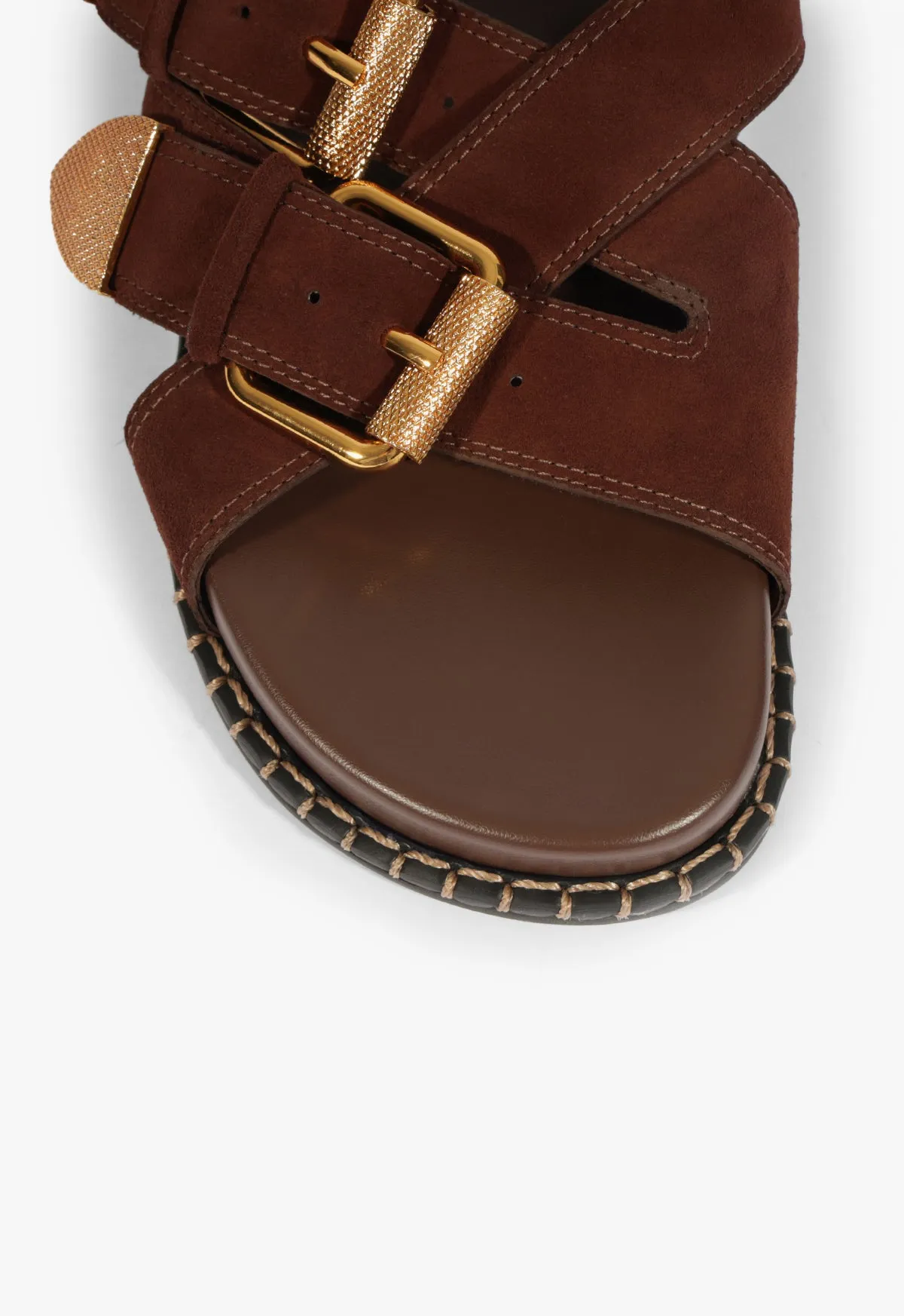 Patsy Suede Sandal Precision Comfort