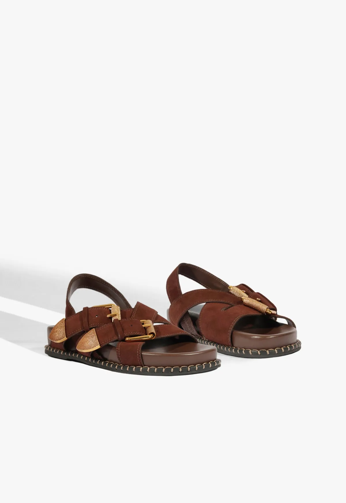 Go-Mode Daily Patsy Suede Sandal