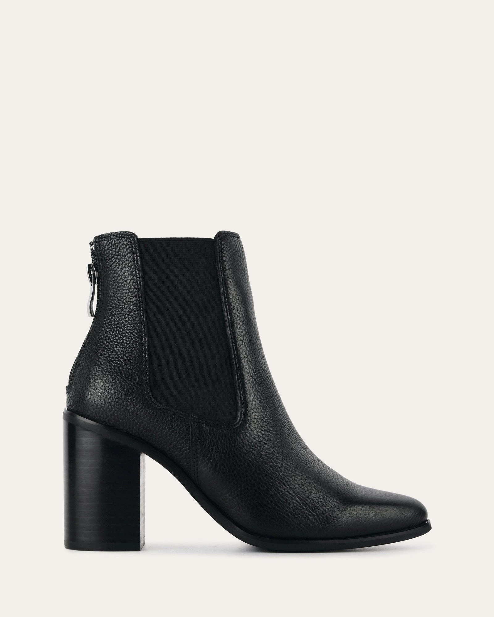 Lover High Ankle Boots Black Leather Lightweight Presence Seamless Transitions