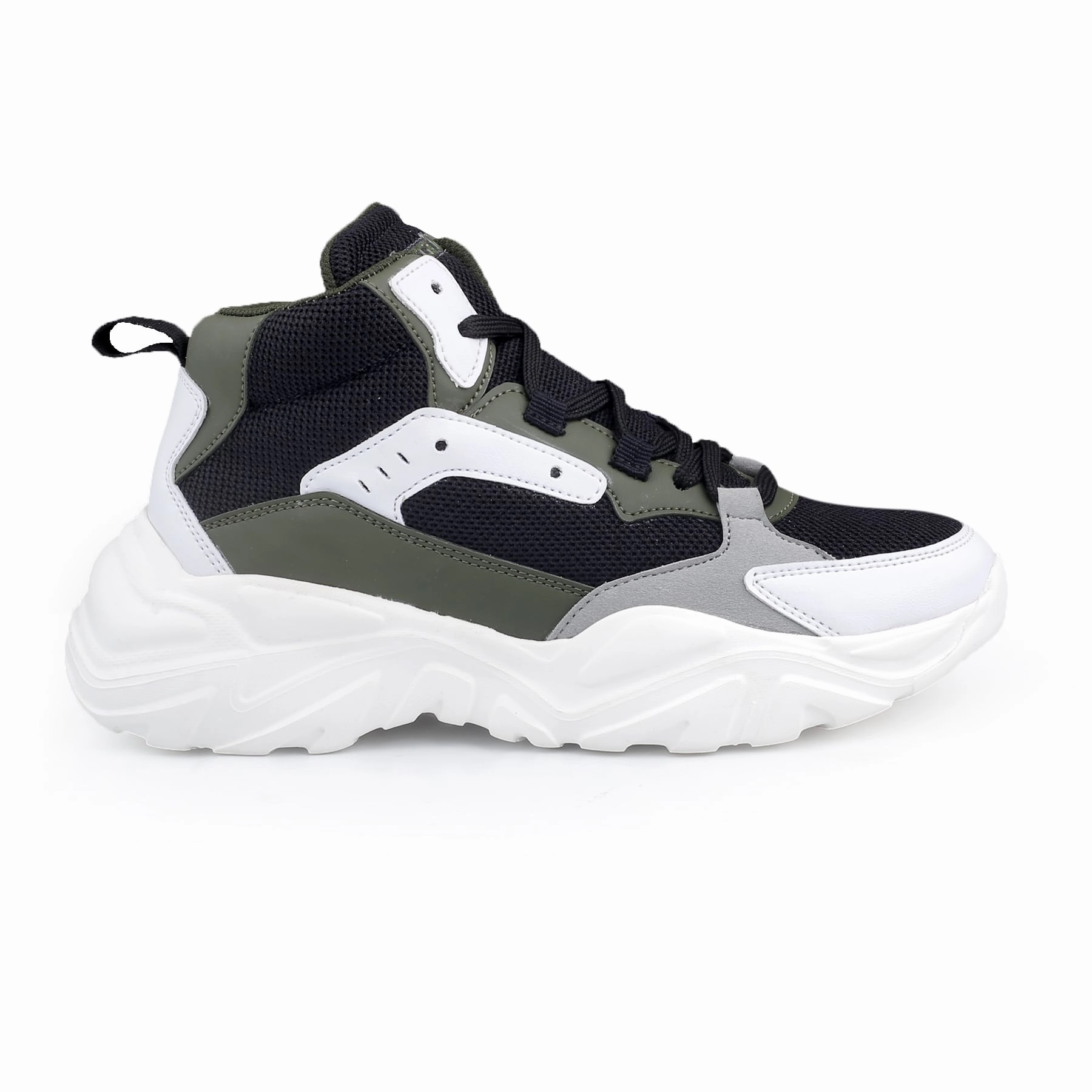 Soft Power Bacca Bucci Nyra Mid-Top Platform Fashion Sneakers For Women | Streetwear Chunky Sneakers
