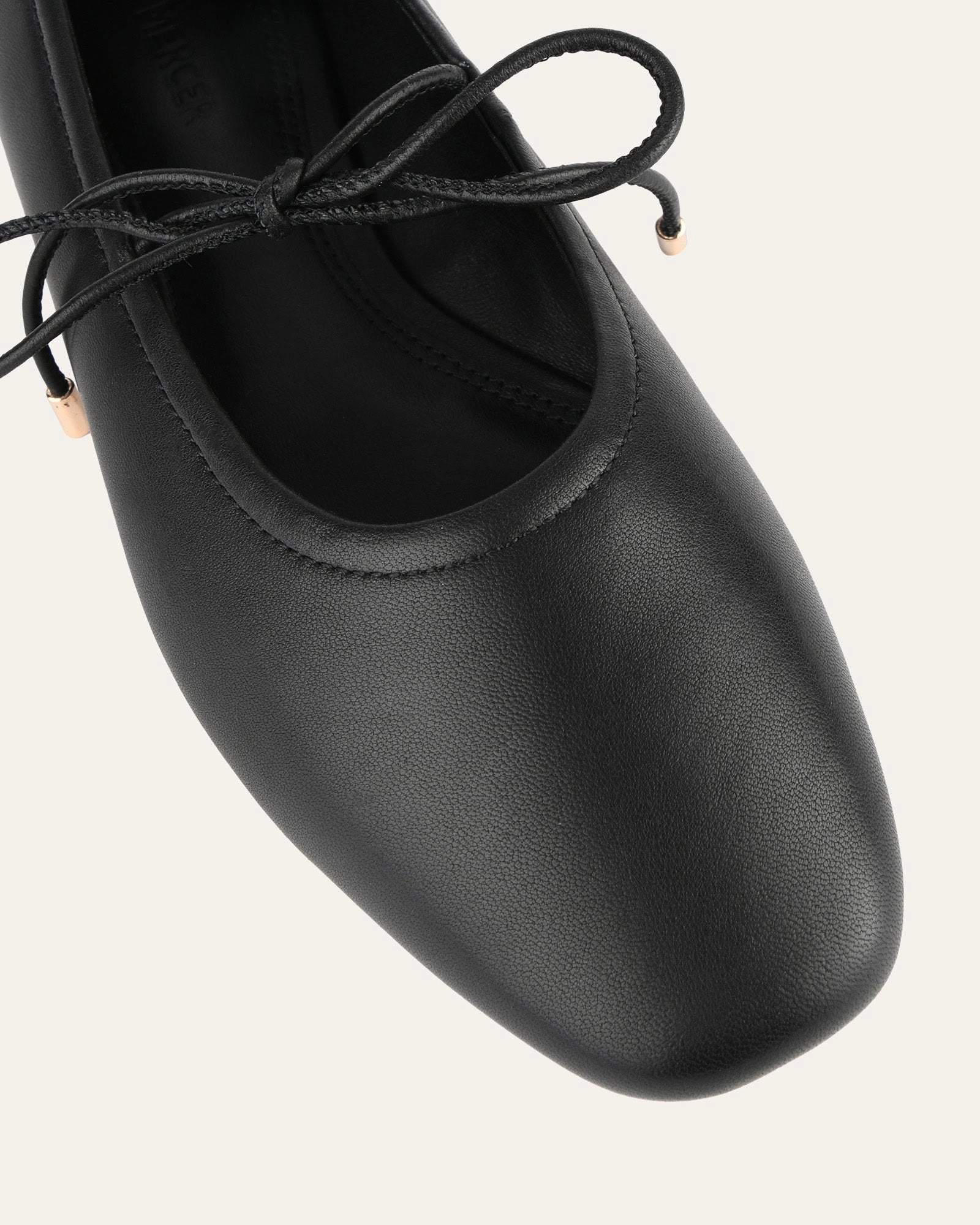 Petal Casual Flats Black Leather Form And Function