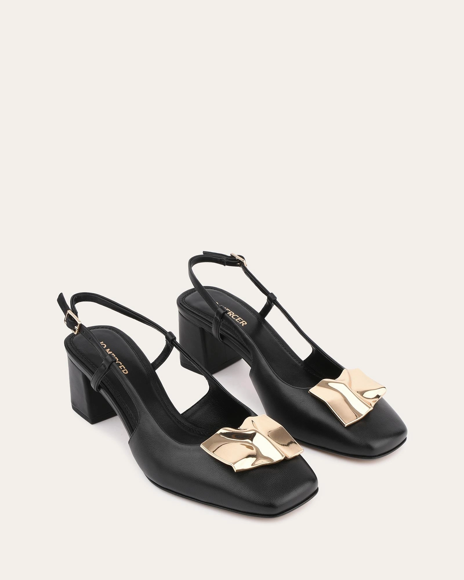 Petra Low Heels Black Leather Street-Ready Subtle Evolution