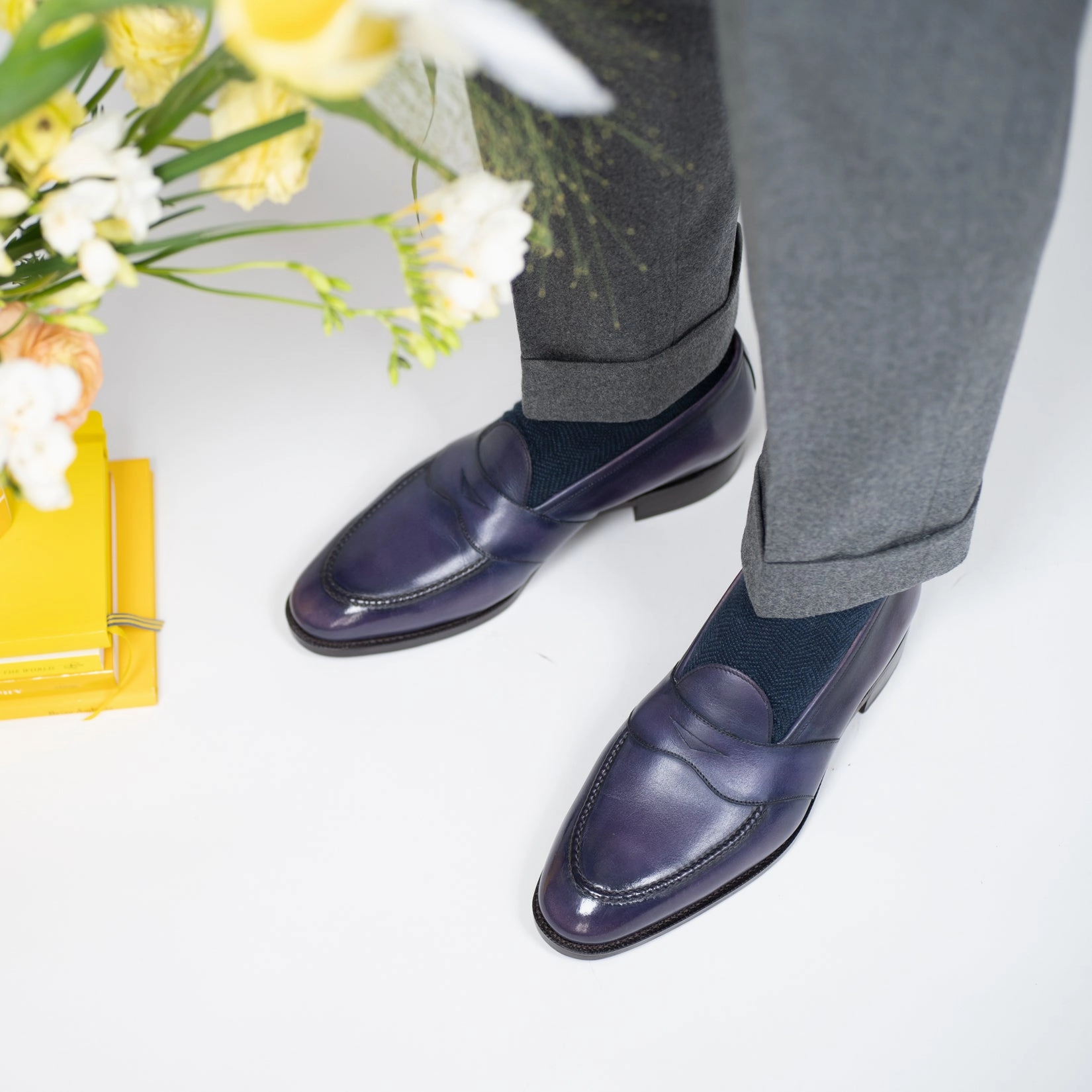 Piet Penny Loafer - Violet Patina City Rhythm