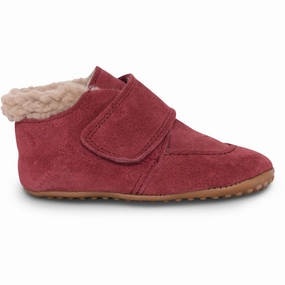 Ready To Flex Future-Forward Comfort Pom Pom Burgendy Beginner Shoes Shepheard Velcro