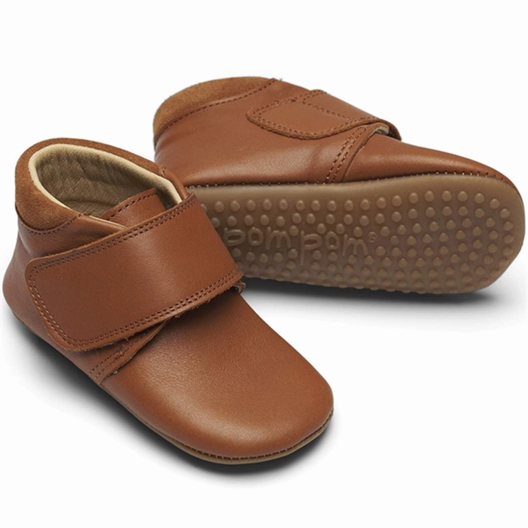 Quiet City Style Soft Urban Core Pom Pom Futter Velcro Camel