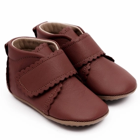 Bold In Simplicity Pom Pom Futter Velcro Rust