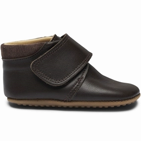 Your Rhythm Layer Pom Pom Indoor Shoe Velcro Brown