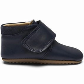 Pom Pom Indoor Shoe Velcro Navy Purpose Fit Express In Ease