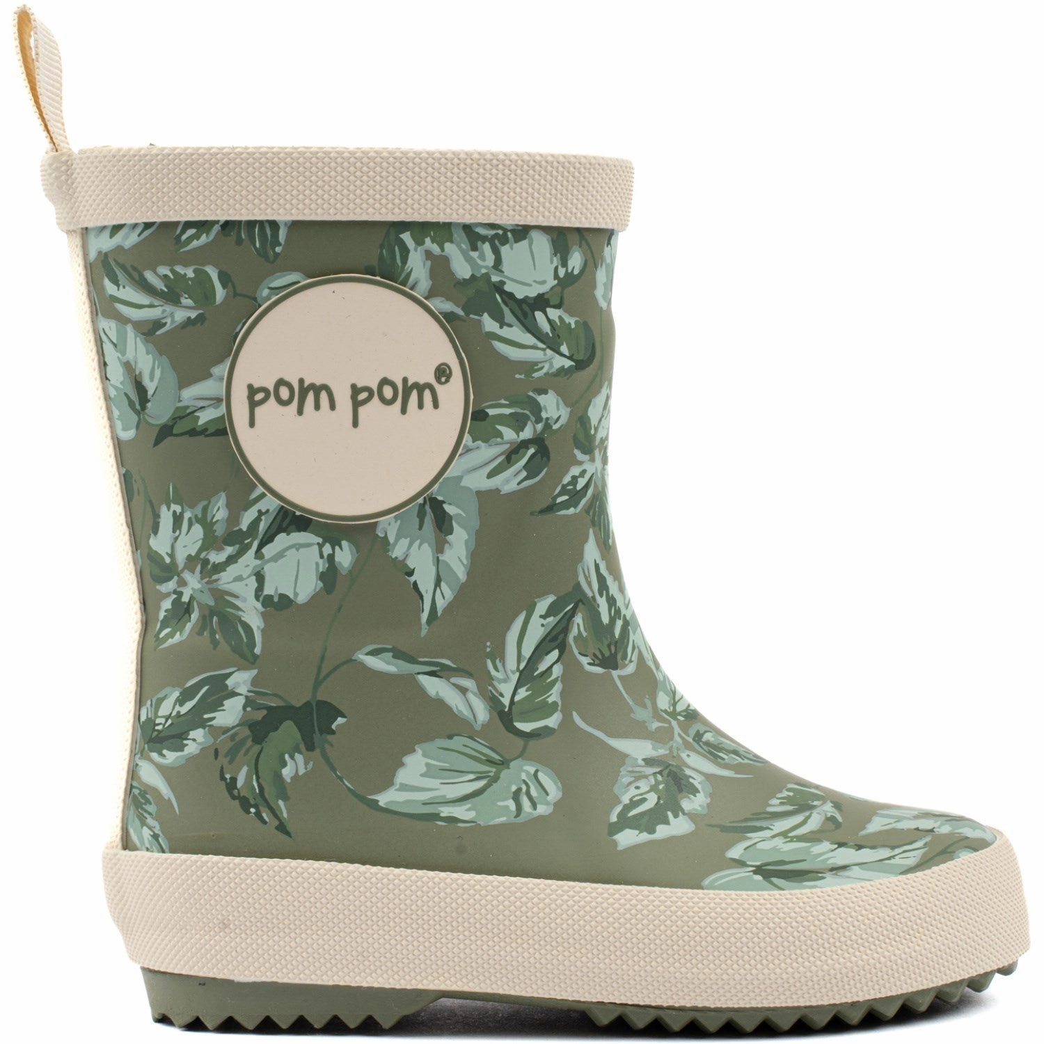 Seasonless Energy Function With Style Pom Pom Nettle Camo Aop Rubber Boot Aop