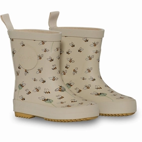 Clarity Wear Pom Pom Rubber Boot Bees
