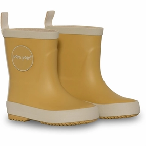 Pure Function Essential Gear Pom Pom Rubber Boot Dusty Yellow