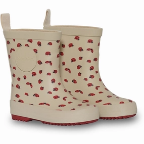 Pom Pom Rubber Boot Ladybird Elevated Layers Modern Rhythm