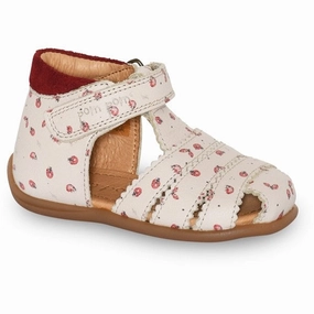 Pom Pom Sandal Scallop Velcro Ladybird Vibe-Driven Gear Comfort In Layers