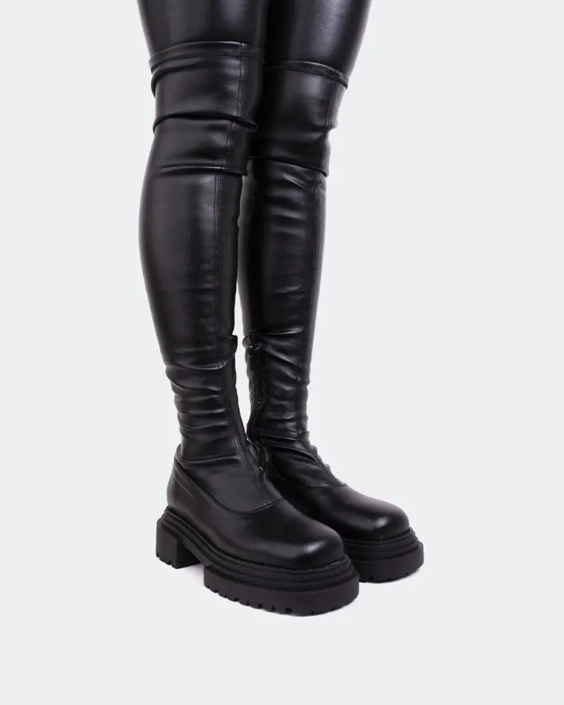 Fresh Silhouette Potka Black Stretch