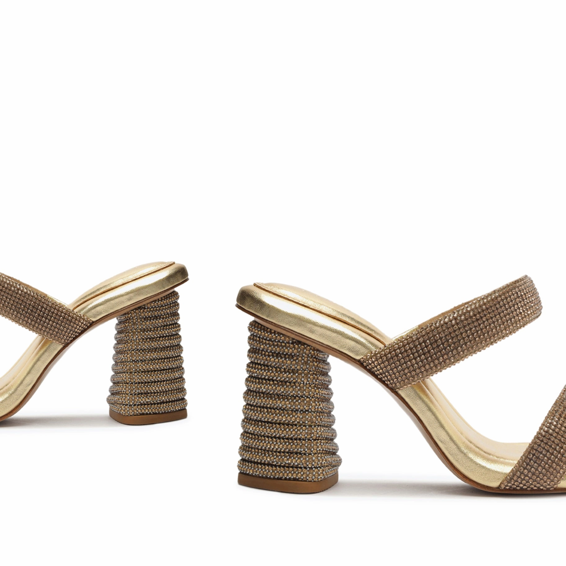 Tully Glam Metallic Nappa Leather Sandal Elevated Layers Smart And Simple