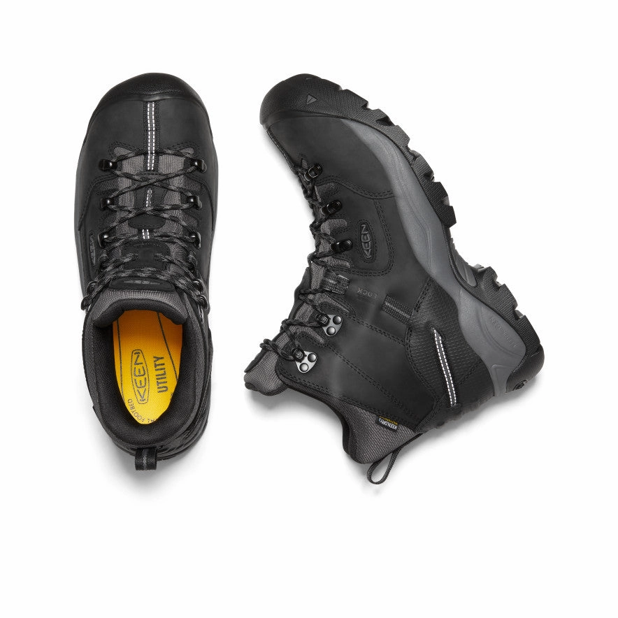 Lifestyle Direction Men'S Pittsburgh Energy 6" Waterproof Boot (Carbon Toe)  |  Black/Forged Iron