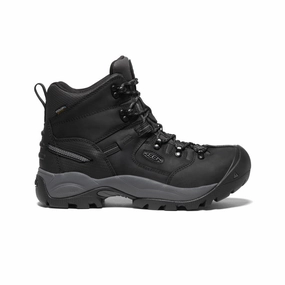 Men'S Pittsburgh Energy 6" Waterproof Boot (Carbon Toe)  |  Black/Forged Iron Active Lifestyle Gear Contemporary Flow