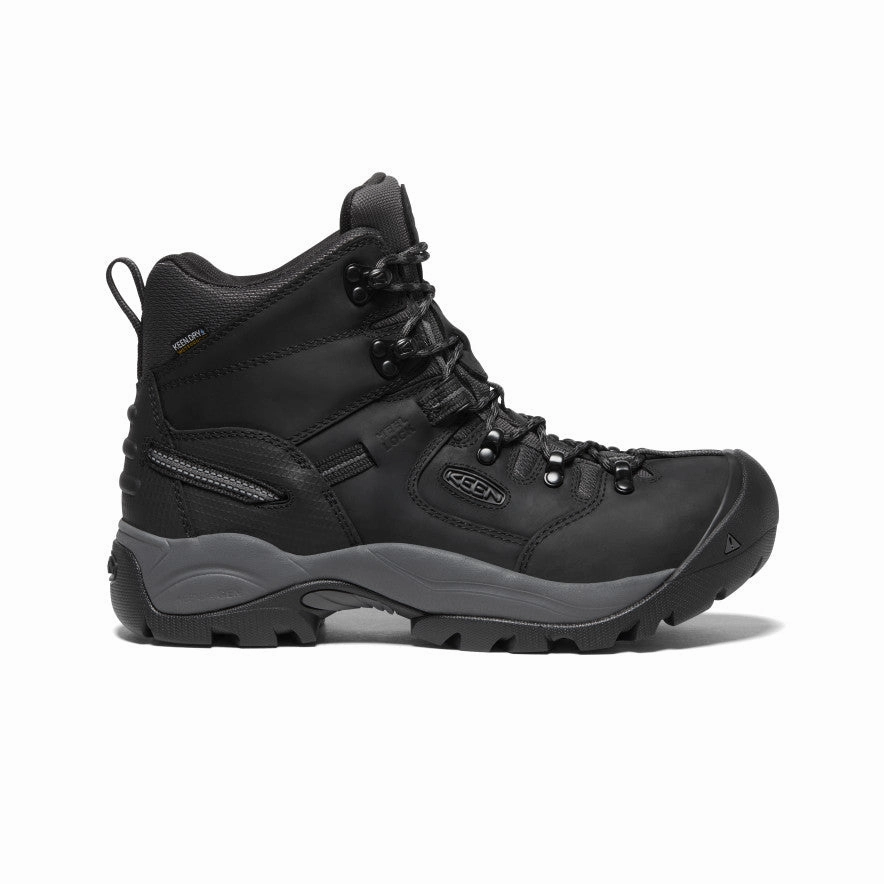 Men'S Pittsburgh Energy 6" Waterproof Boot (Carbon Toe)  |  Black/Forged Iron Active Lifestyle Gear Contemporary Flow