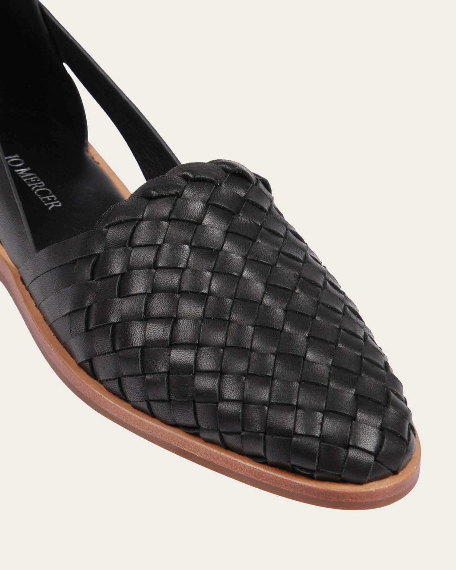 Simplify Style Form Redefined Wisdom Casual Flats Black Leather