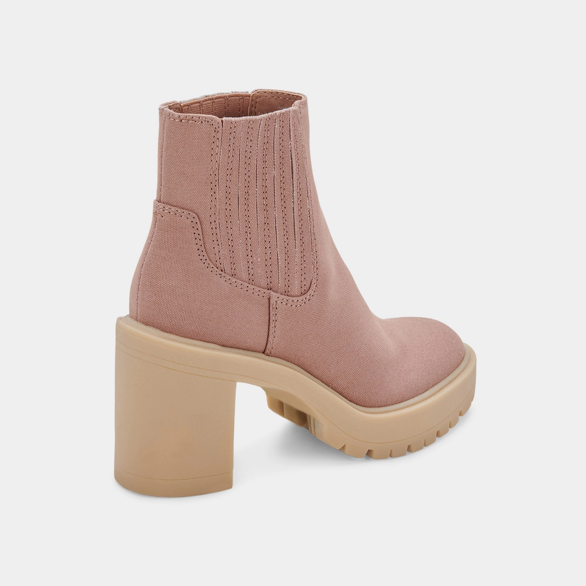 Design-First Caster Booties Cafe Canvas