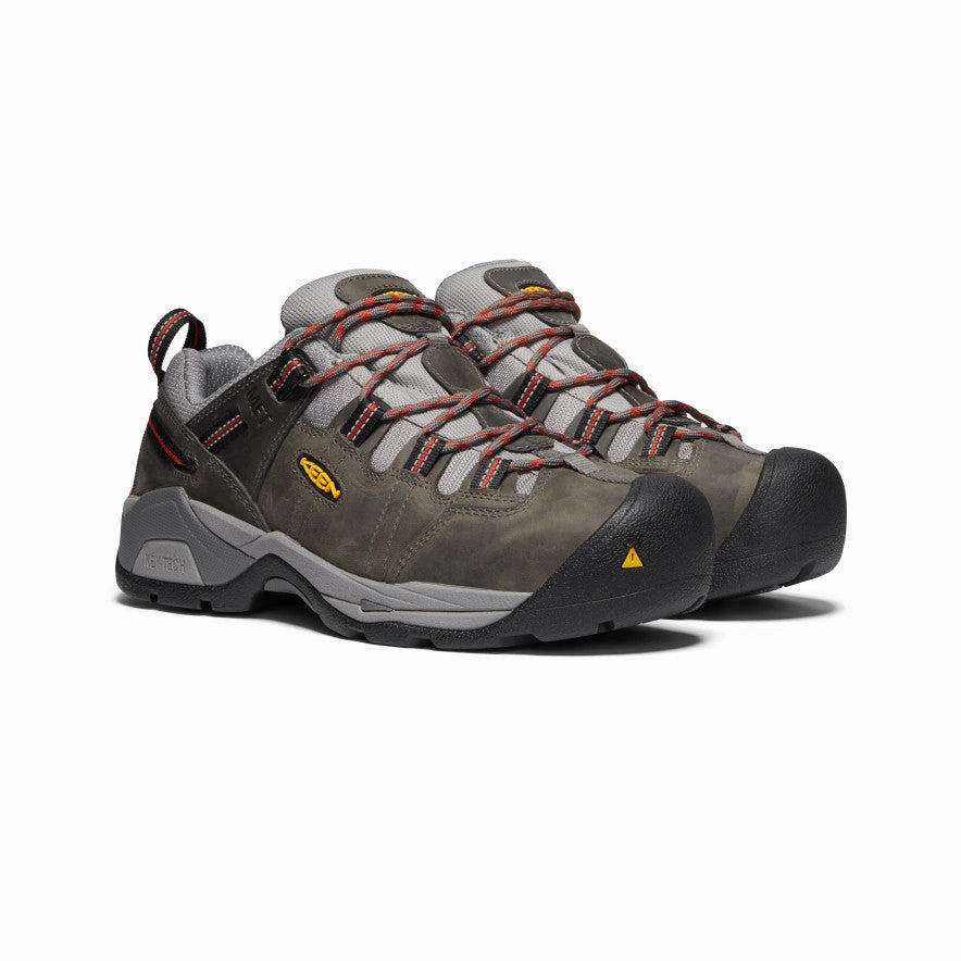 Men'S Detroit Xt Internal Met (Steel Toe)  |  Steel Grey/Bossa Nova Calm-Driven Fit Designed With Flow