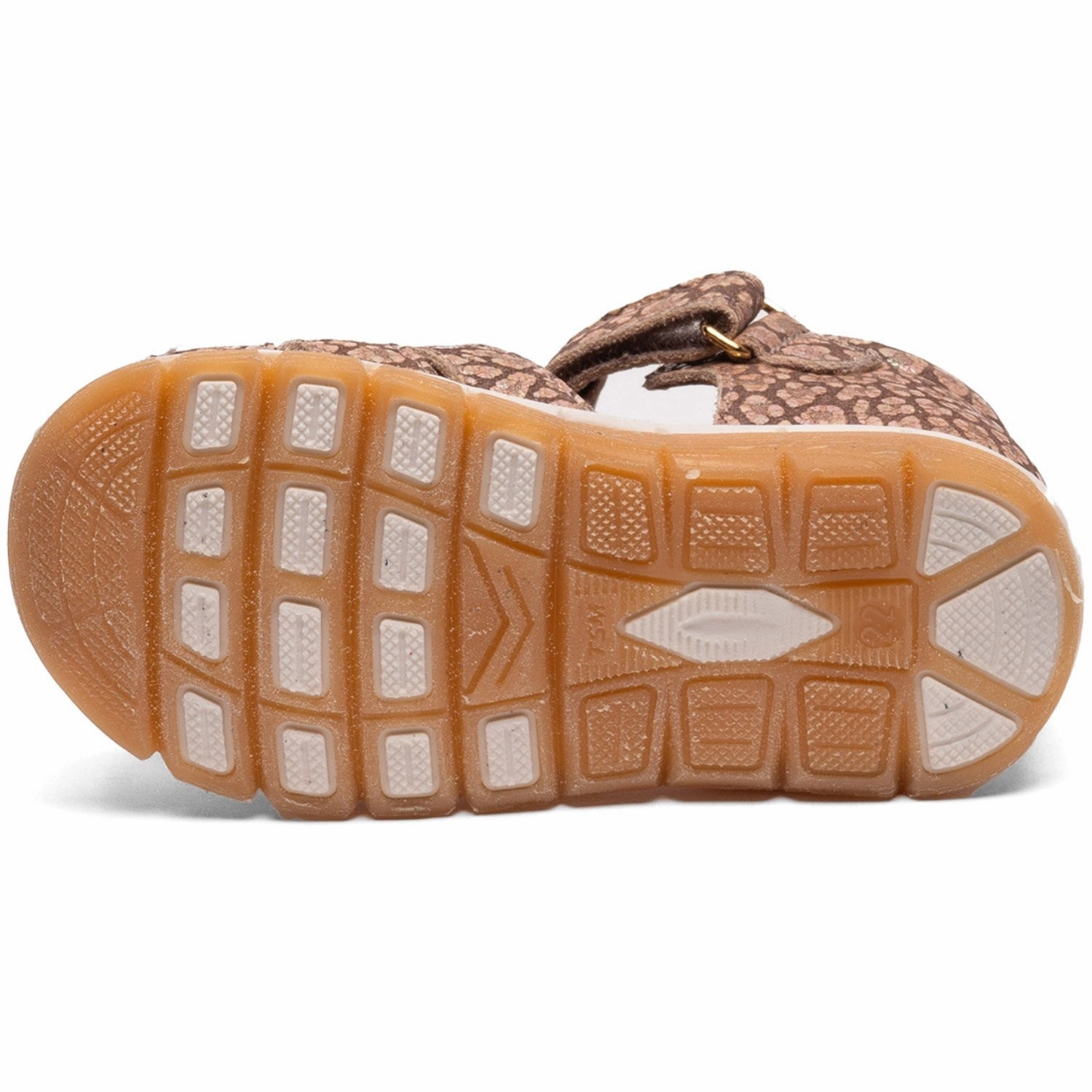 Precision-Made Bisgaard Brown Leopard Billie Sandal