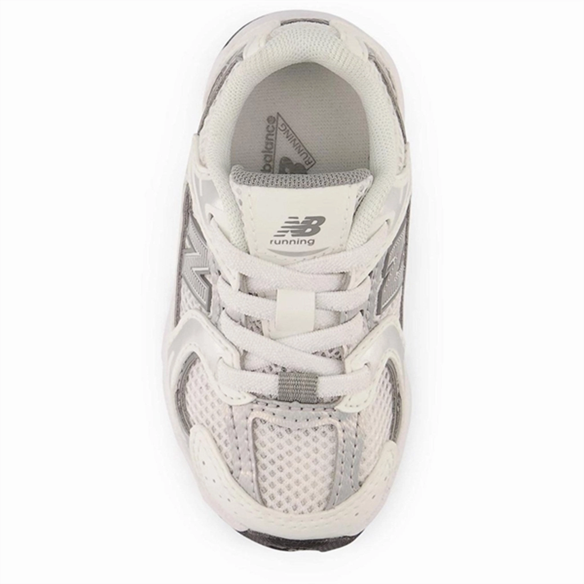 Effortless Gear New Balance 530 Kids Bungee Lace Infant White