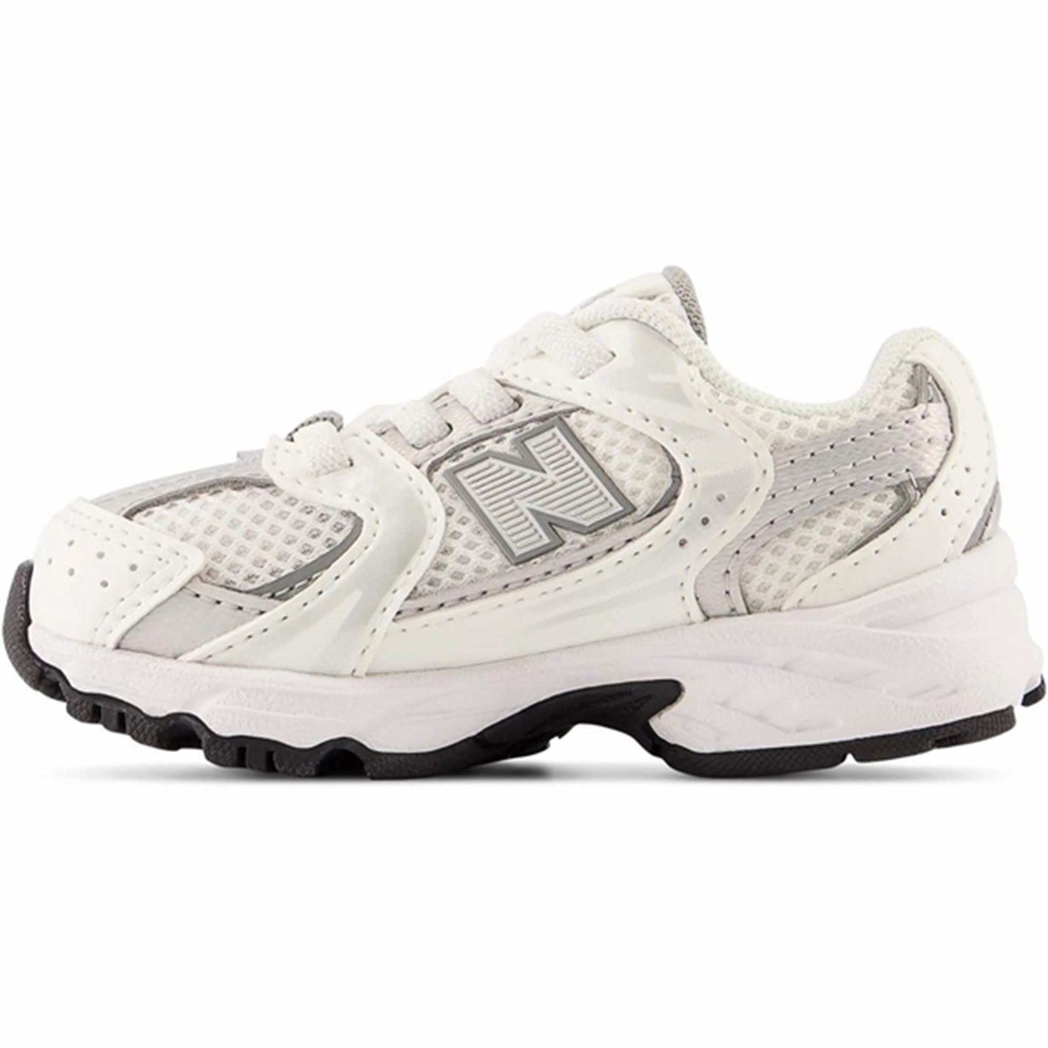 Adapt-Fit Gear New Balance 530 Kids Bungee Lace Infant White
