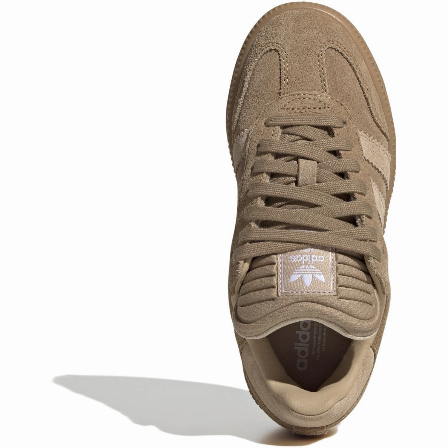 Elevated Simplicity Layer Logic Adidas Originals Cardboard Magic Beige Gum3 Samba Xlg J Sneakers