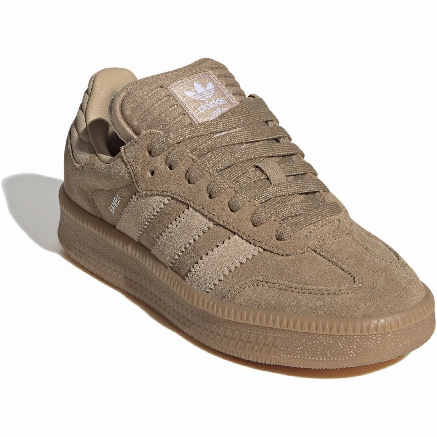 Adidas Originals Cardboard Magic Beige Gum3 Samba Xlg J Sneakers Utility In Style