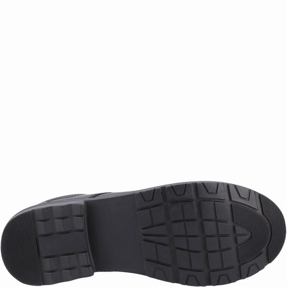 Easy Polish Hush Puppies Bruno Xl Senior School Shoes