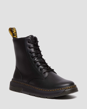 Crewson Classic Pull Up Leather Boots Effortless Minimal