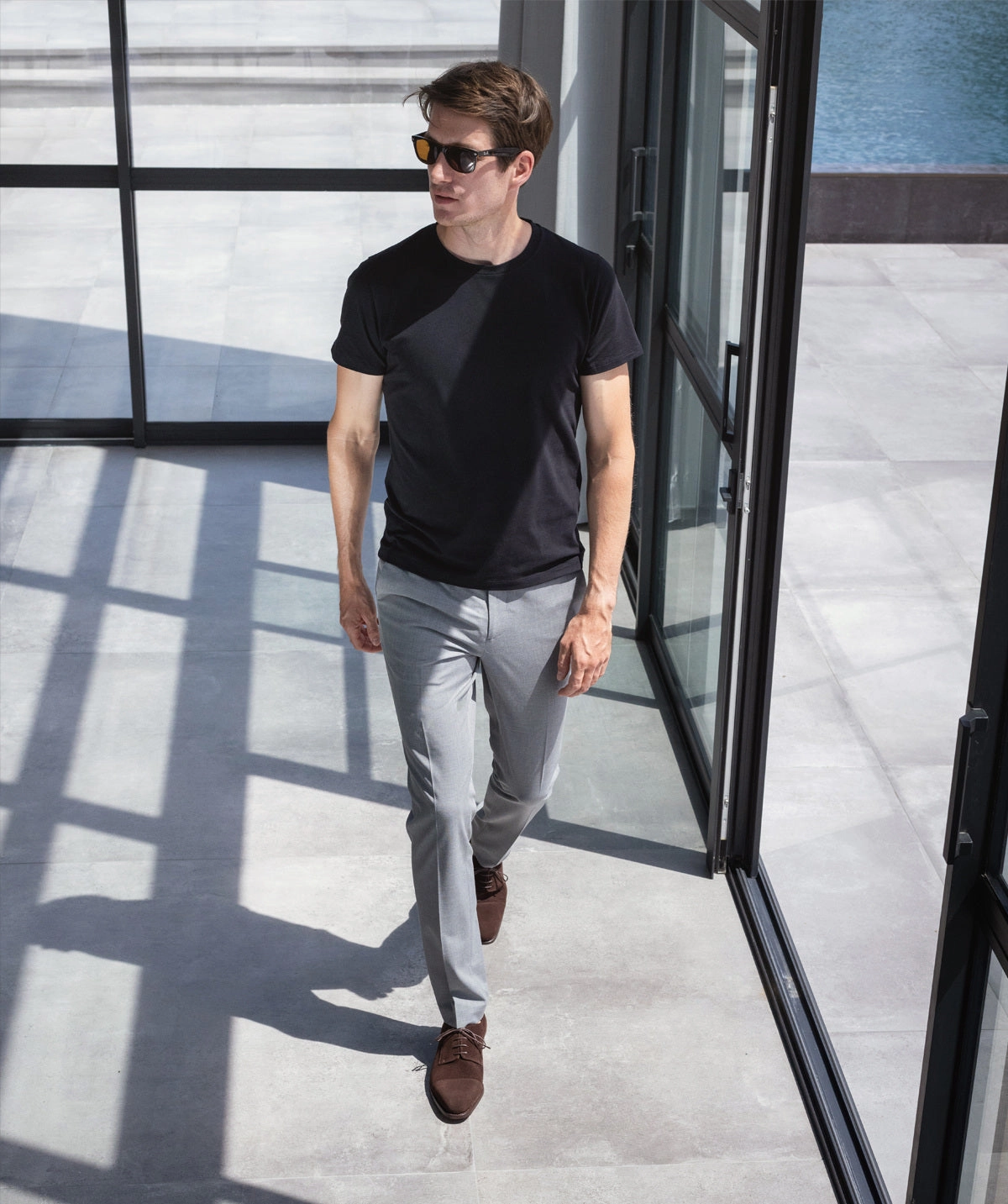Elvis Brown Suede Derby Clean Citywear