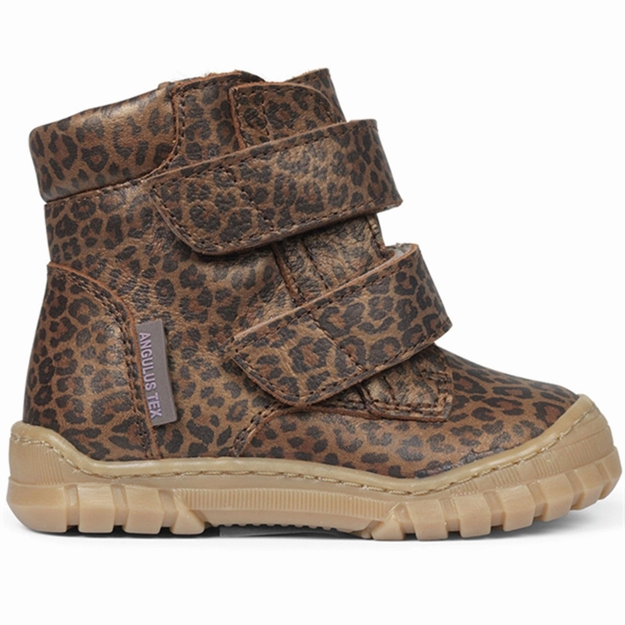 Function-Refined Refined Balance Angulus Beginner Tex Boots W Velcro Brown Leo