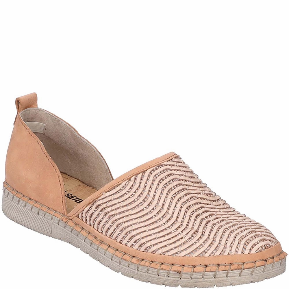 Style Without Noise Josef Seibel Sofie Slip-On Nubuck Shoe