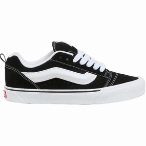 Clarity In Motion Low-Key Performance Vans Black/True White Td Knu Skool Elastic Lace Sneakers